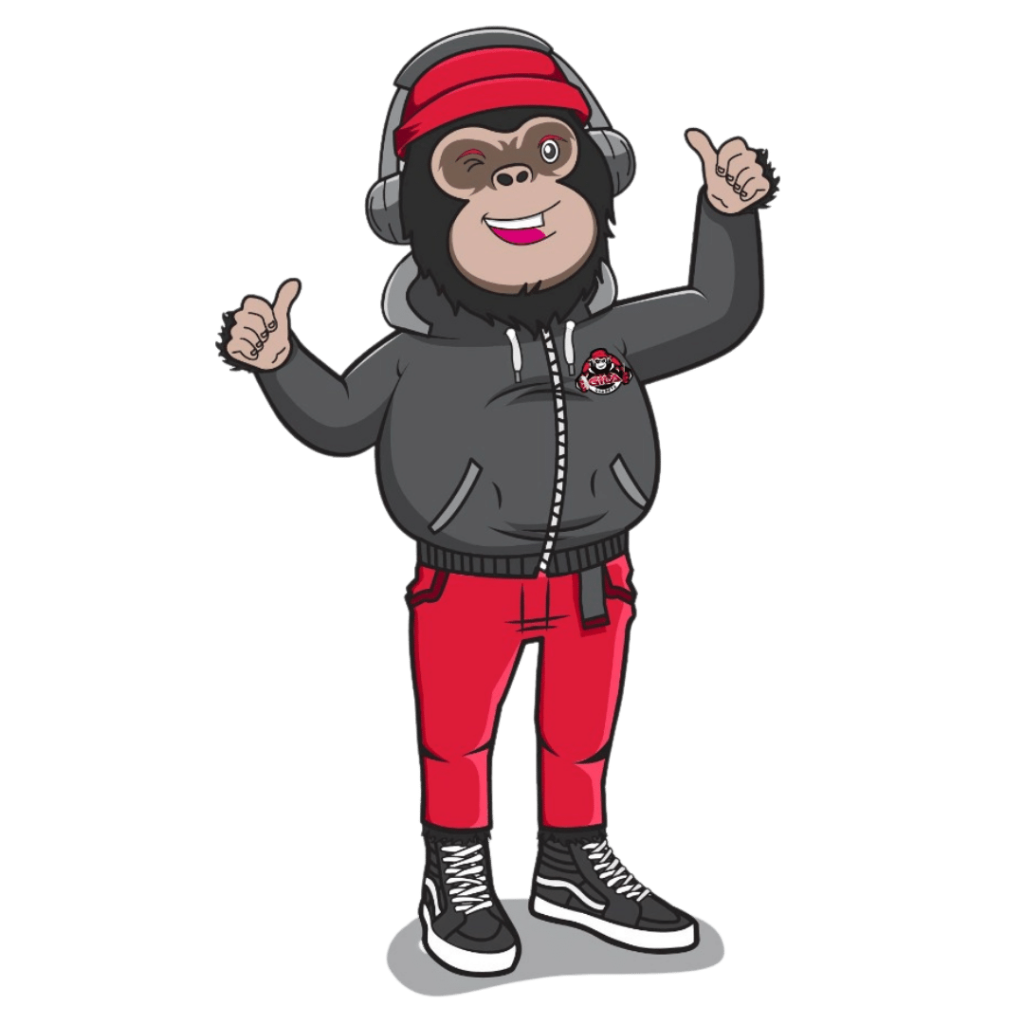 Maskot Gila Gadgets menyambut bakal intern