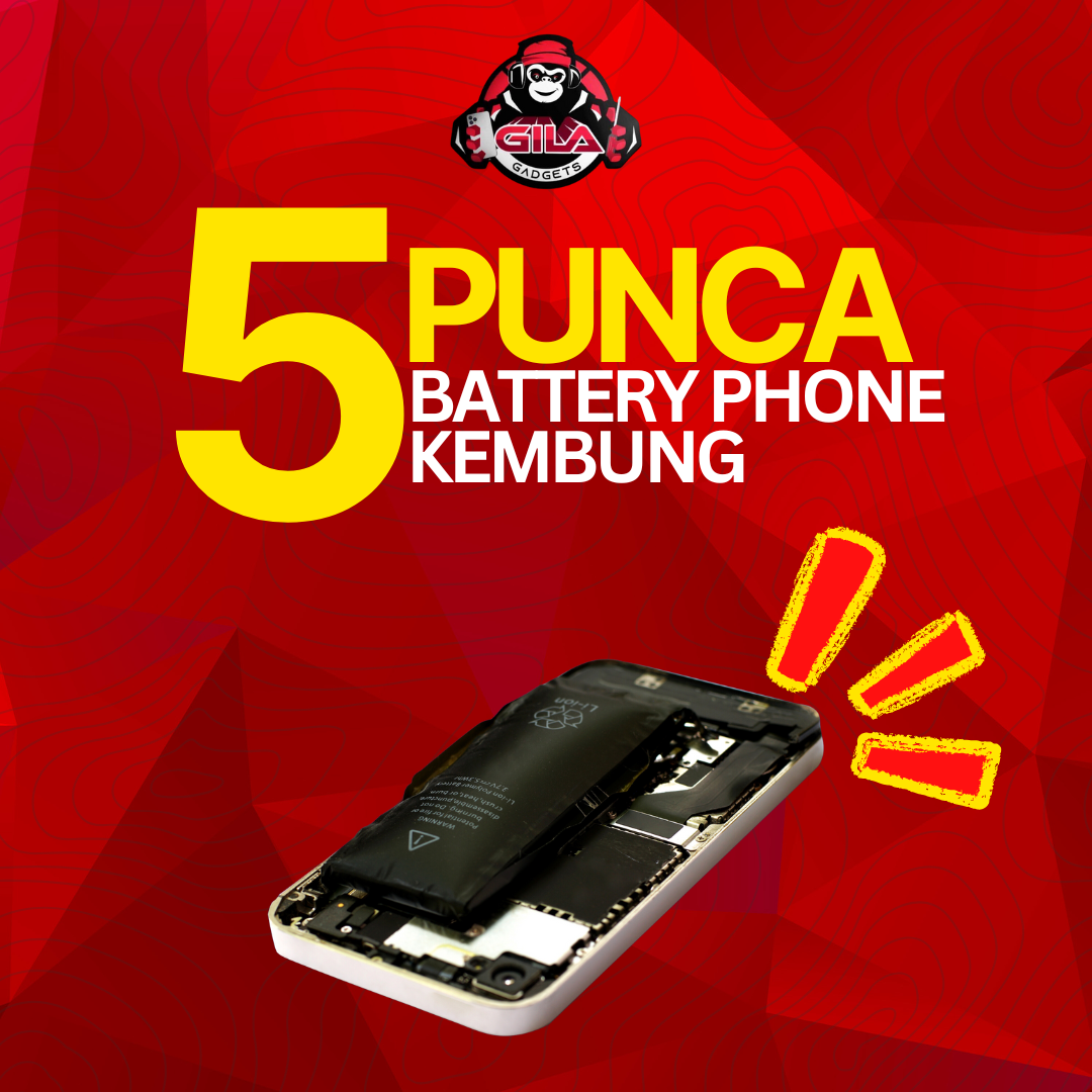 5 Punca Bateri Kembung dan Cara Mencegahnya