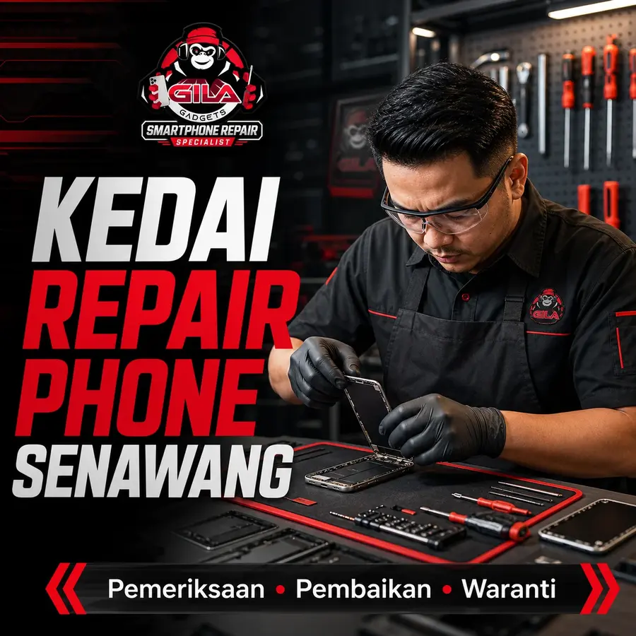 Kedai Repair Phone Senawang untuk iPhone, Android dan Laptop